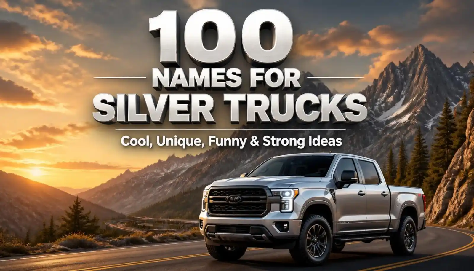 100 Names for Silver Trucks