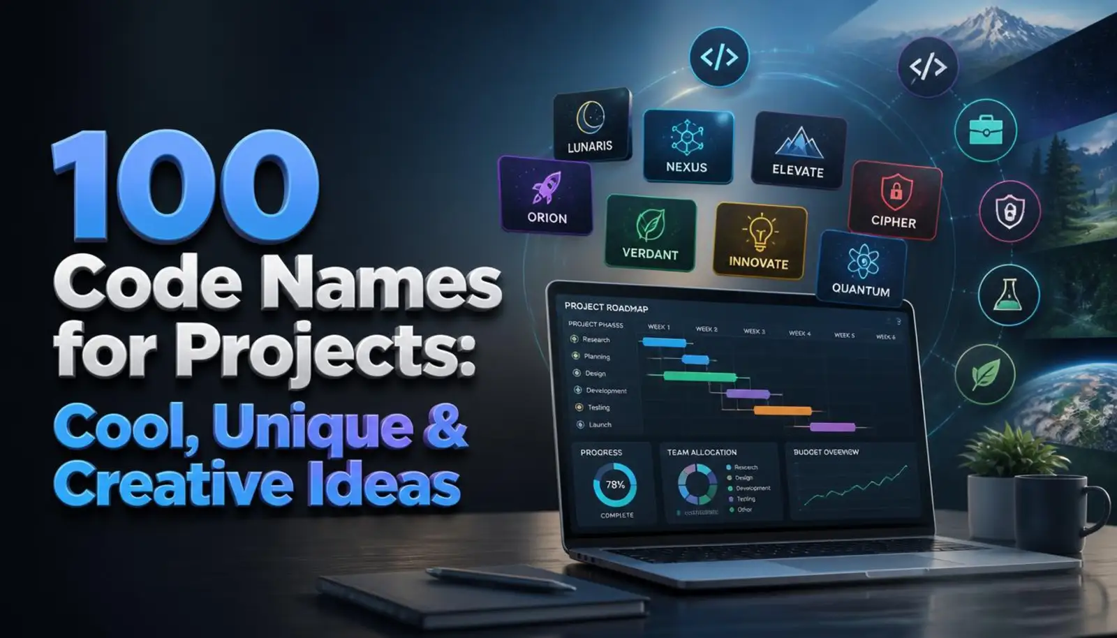 code names for projects