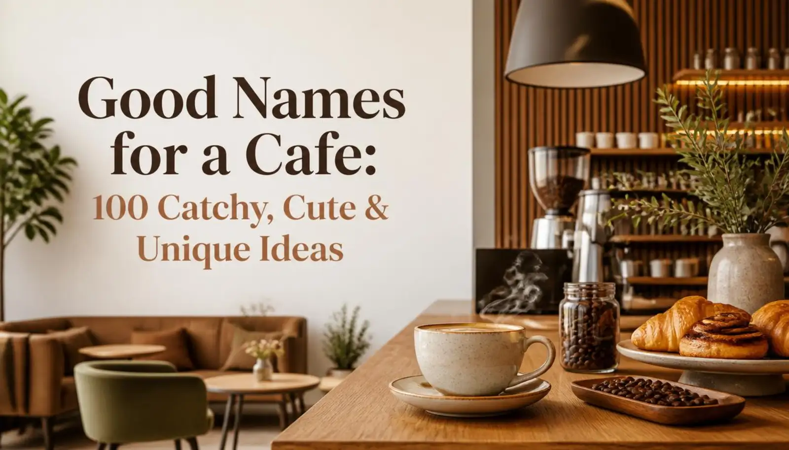 good names for a cafe
