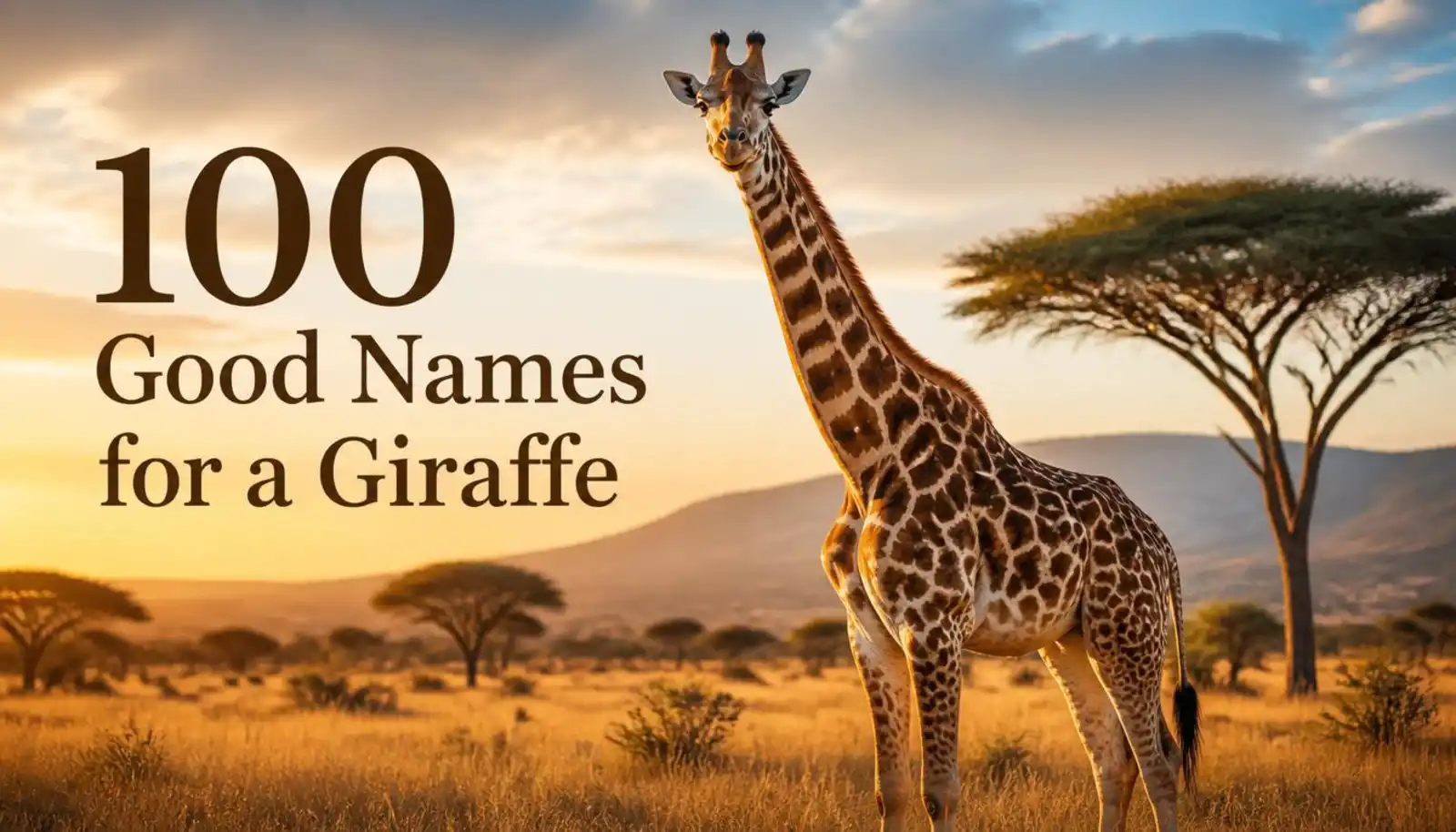 good names for a giraffe