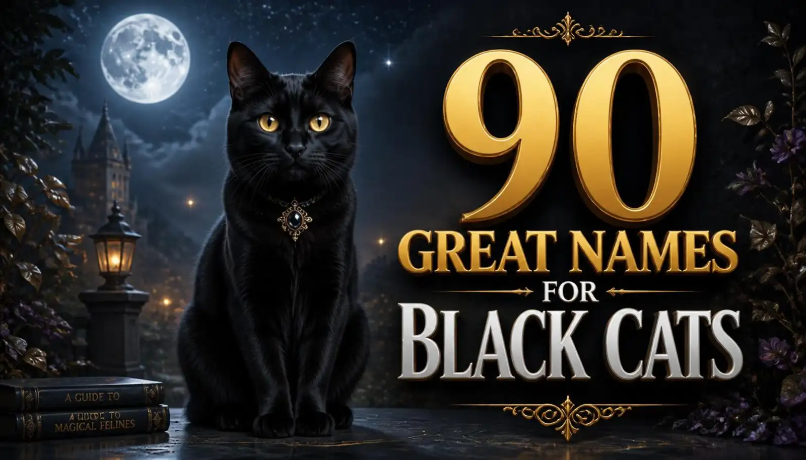 great names for black cats