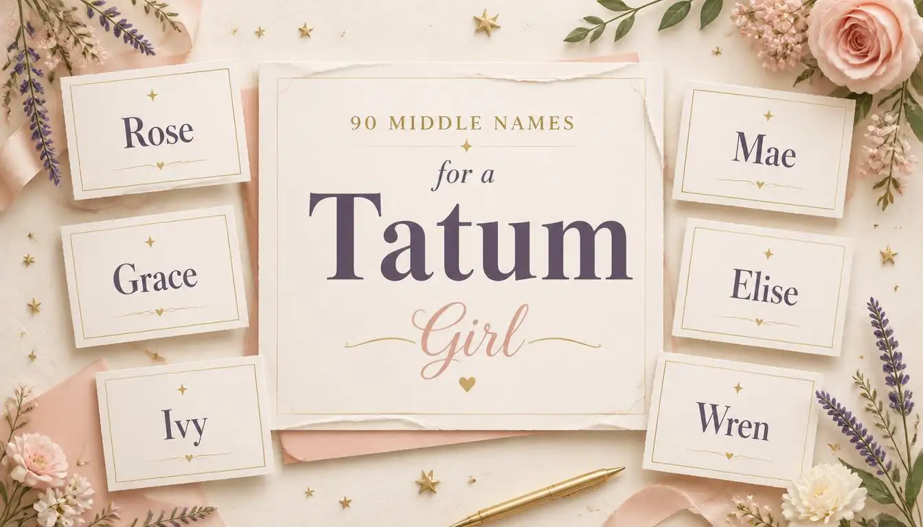 middle names for tatum girl