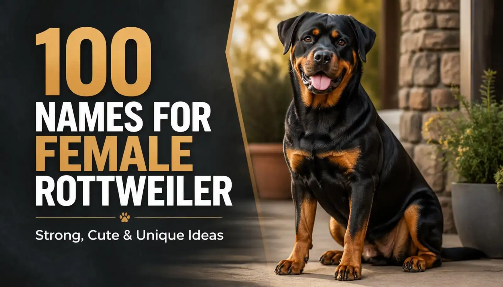 Names for Female Rottweiler