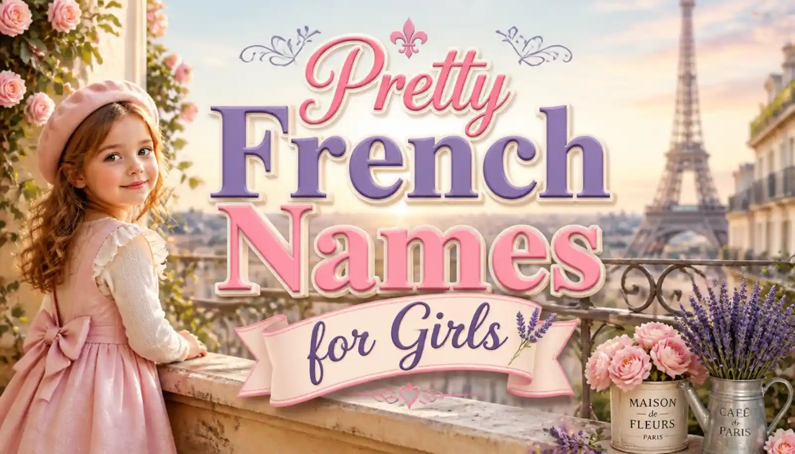 pretty french names for girls