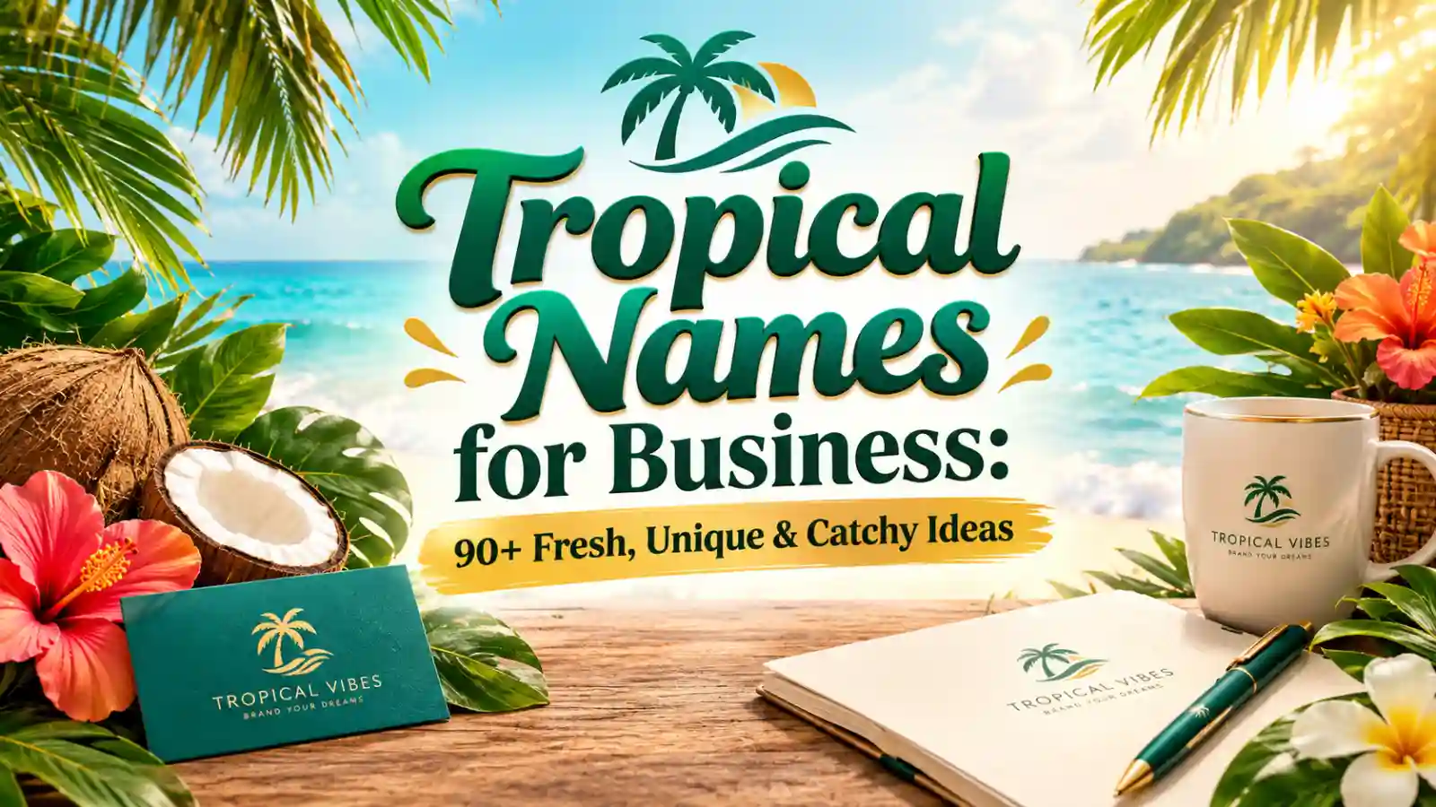tropical names for business