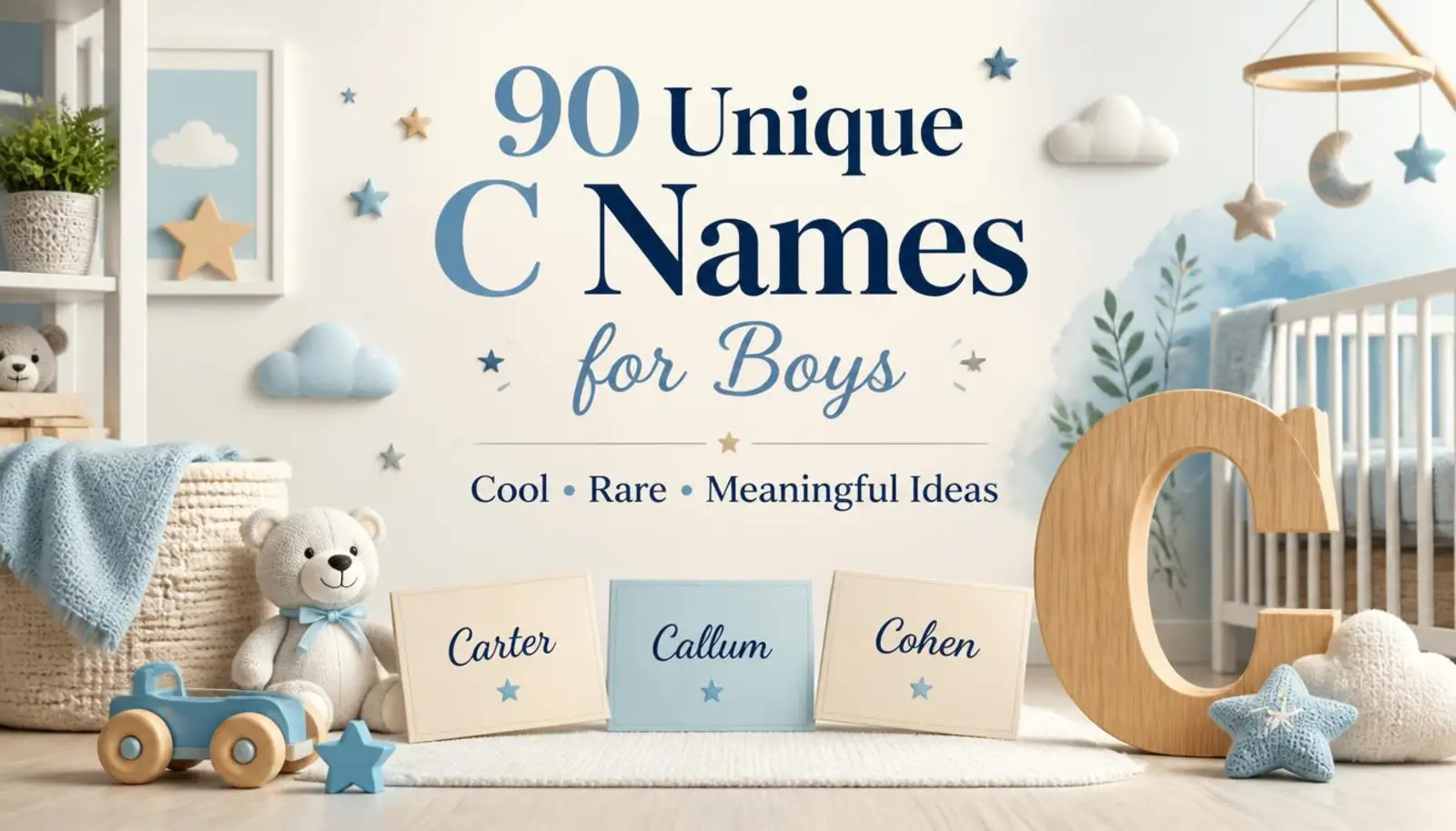c names for boys unique