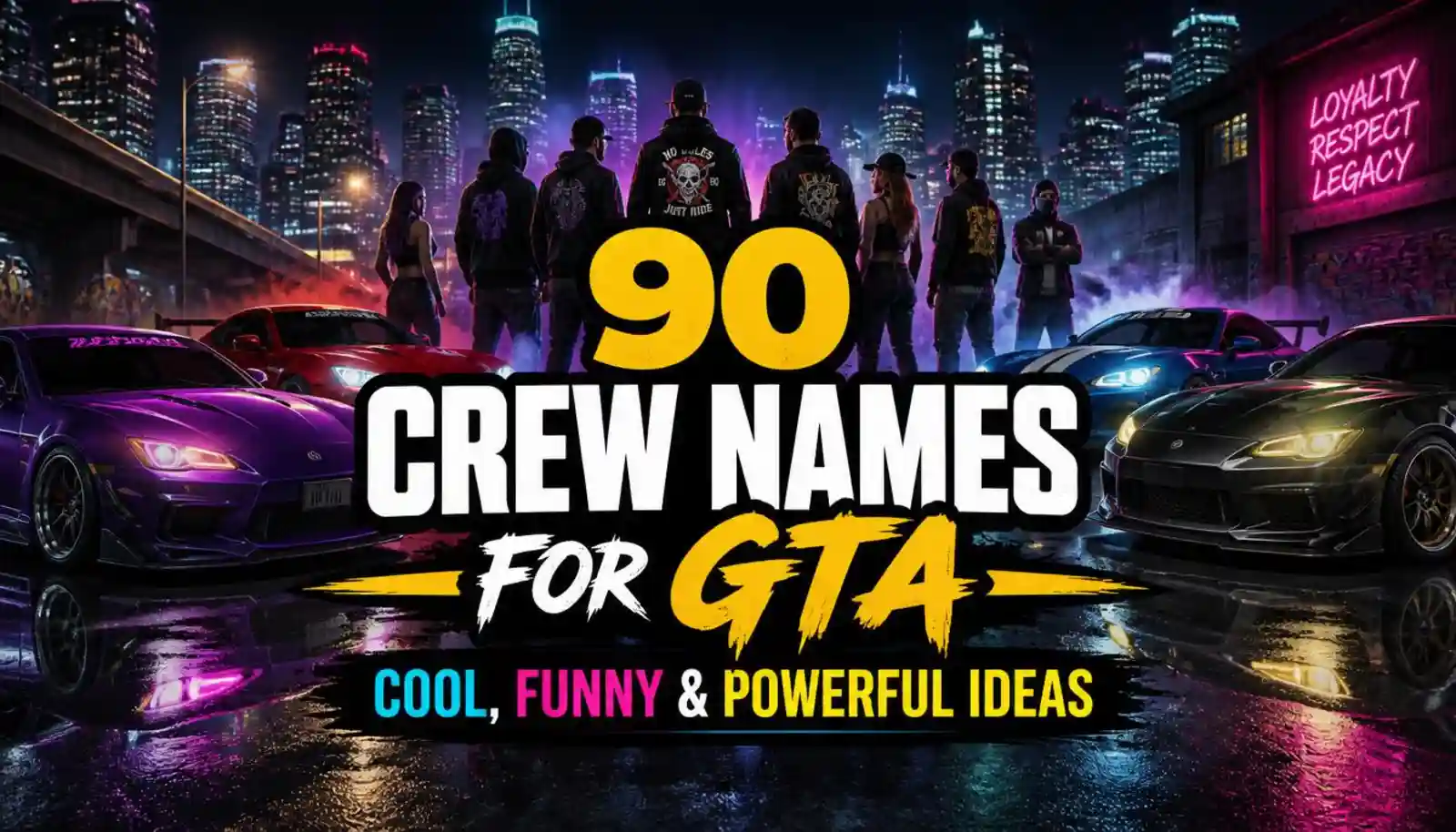 Crew Names for GTA