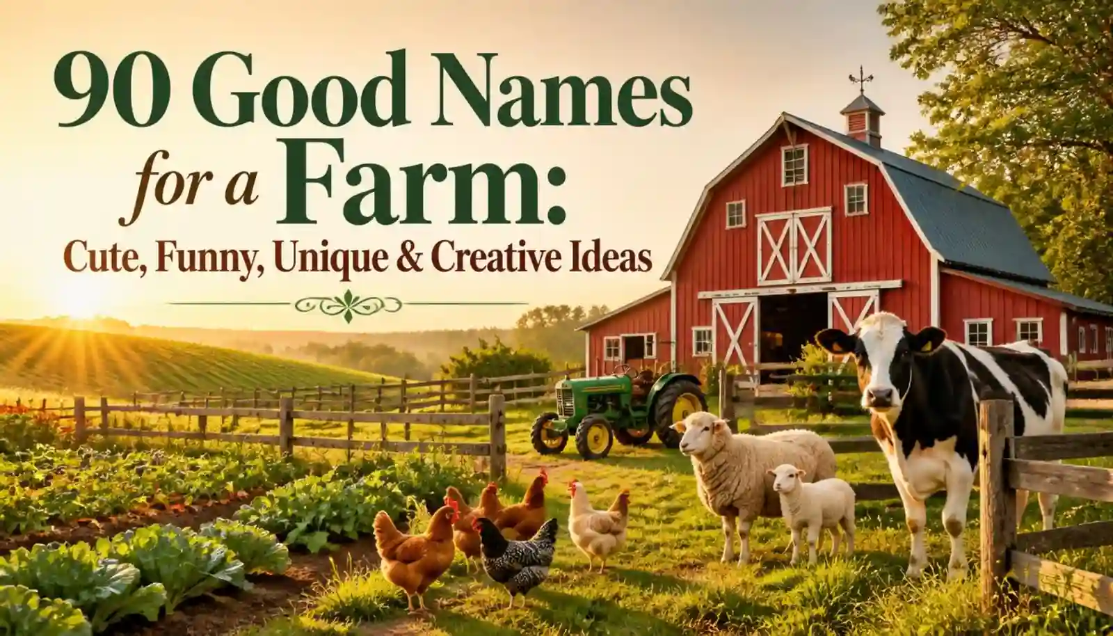 good names for a farm