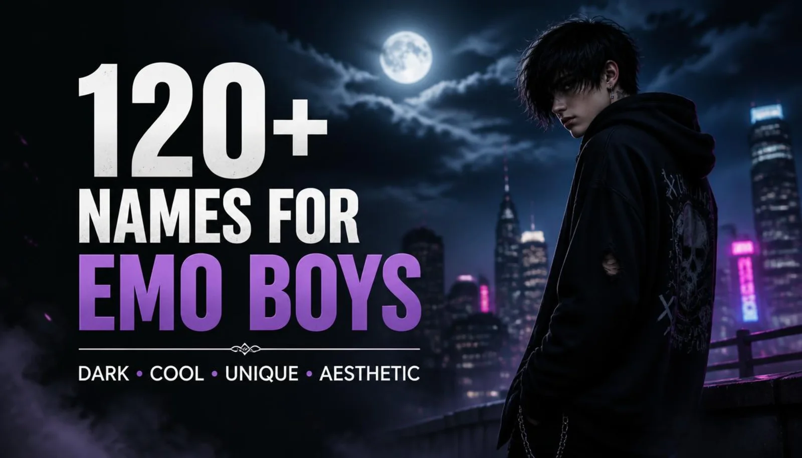 names for emo boys