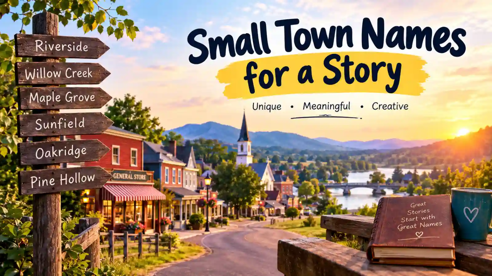 small town names for a story